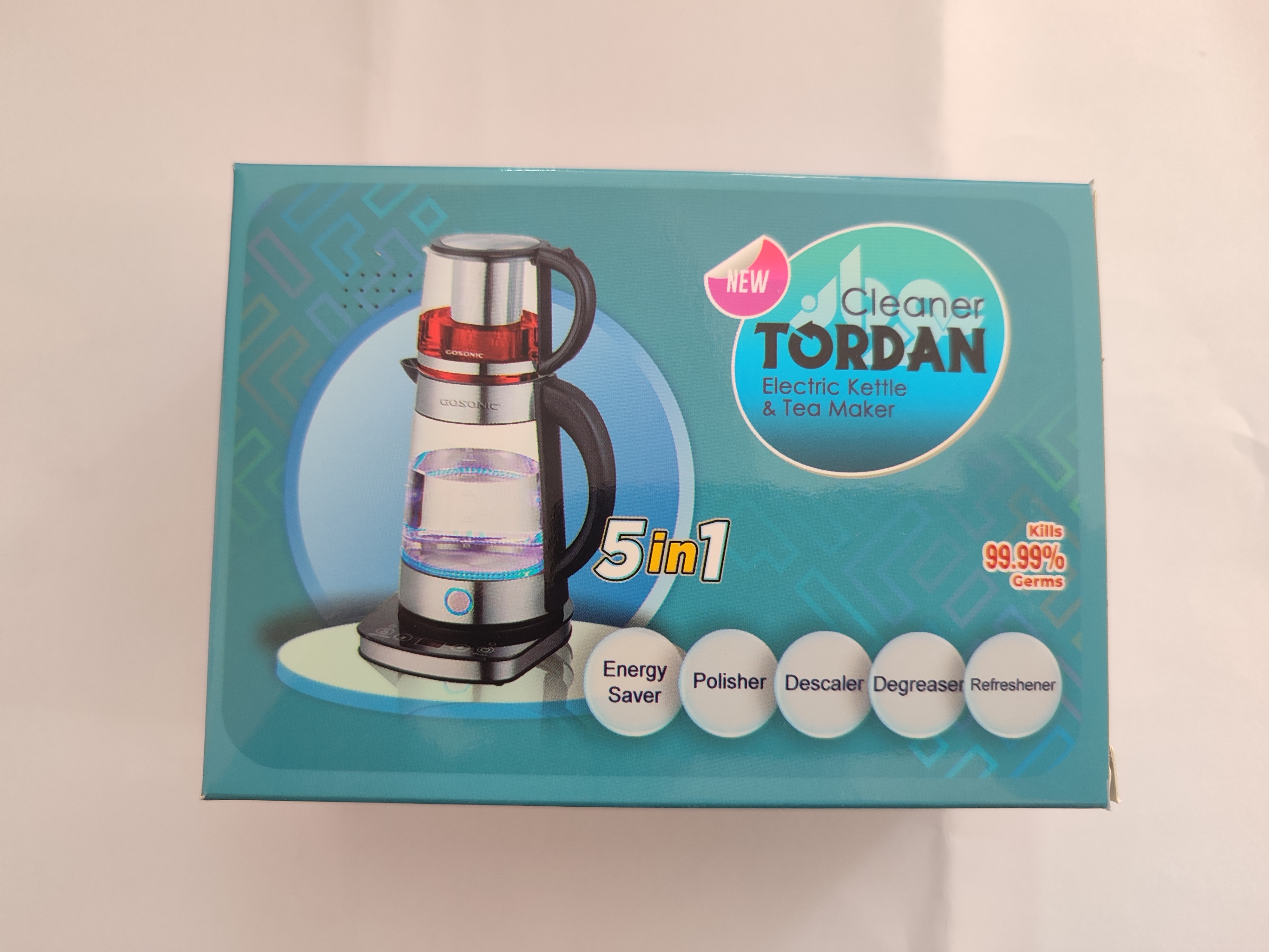 رسوب بر دستگاه چای ساز و کتری برقی توردان